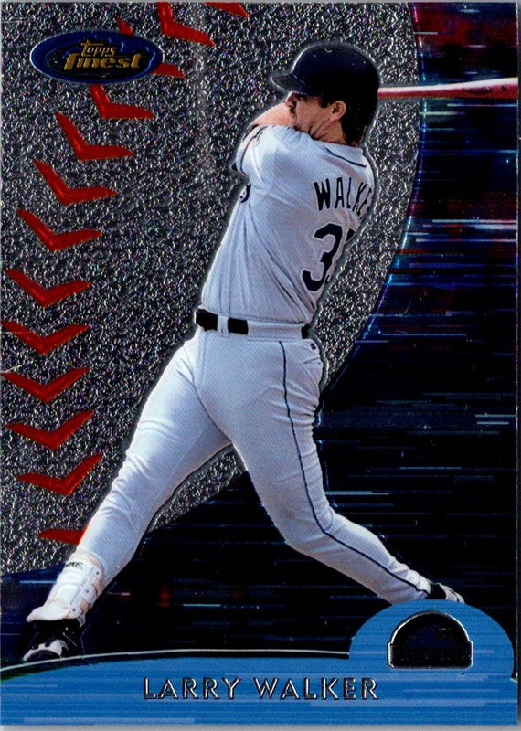 2000 Finest Larry Walker #55
