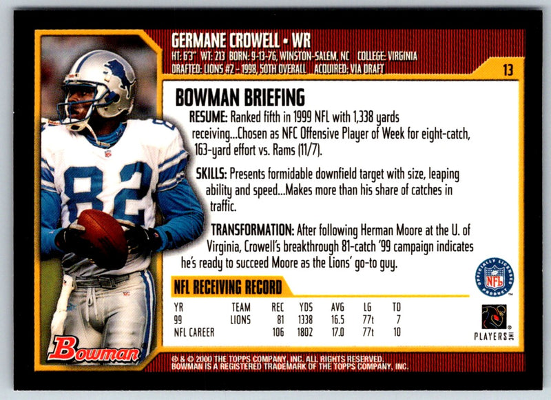 2000 Bowman Germane Crowell