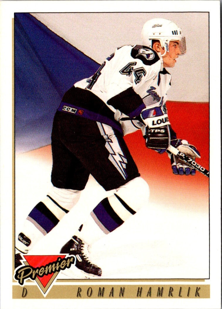 1993 O-Pee-Chee Premier Roman Hamrlik