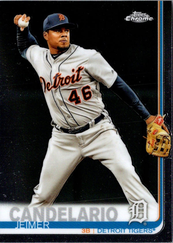 2019 Topps Chrome Jeimer Candelario #63