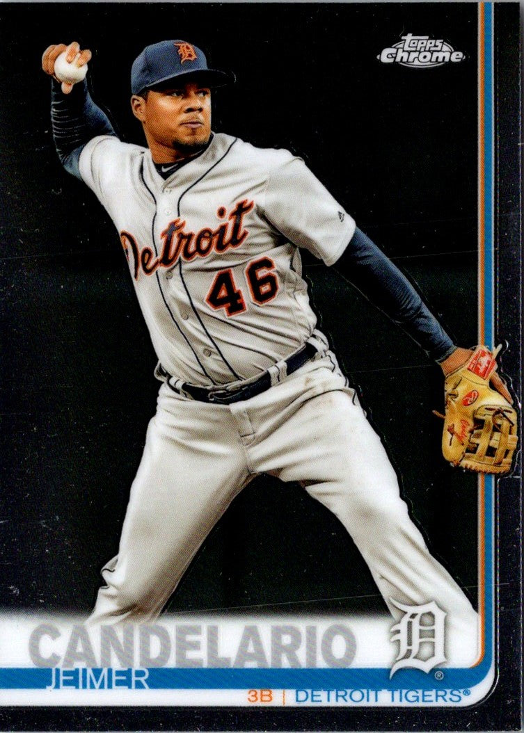 2019 Topps Chrome Jeimer Candelario