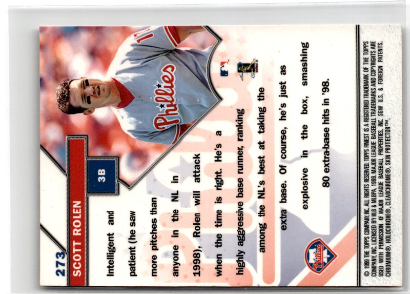 1999 Finest Scott Rolen