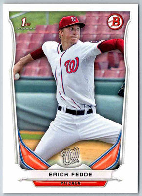 2014 Bowman Erick Fedde #DP14