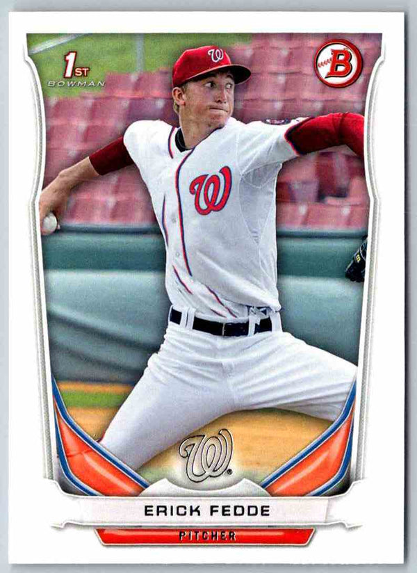 2014 Bowman Erick Fedde #DP14