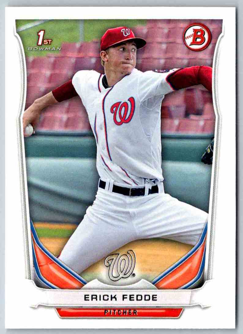 2014 Bowman Erick Fedde