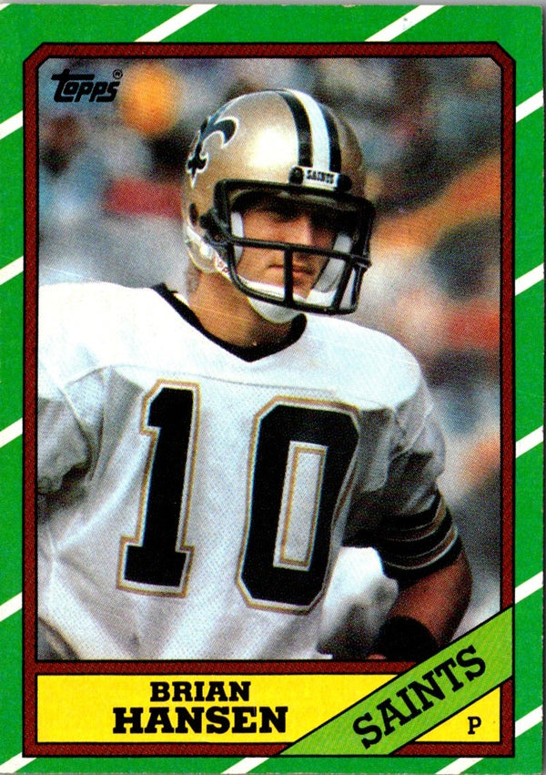 1986 Topps Brian Hansen #348 EX-MT