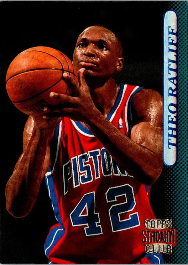 1996 Stadium Club Theo Ratliff #85