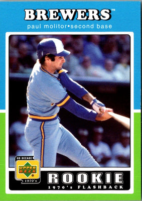 2001 Upper Deck Decade 1970's Paul Molitor #102