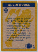 2011 Topps Football Kevin House