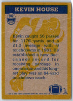 2011 Topps Football Kevin House #502