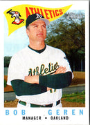 2009 Topps Heritage Bob Geren