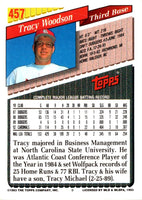 1993 Topps Gold Tracy Woodson #457