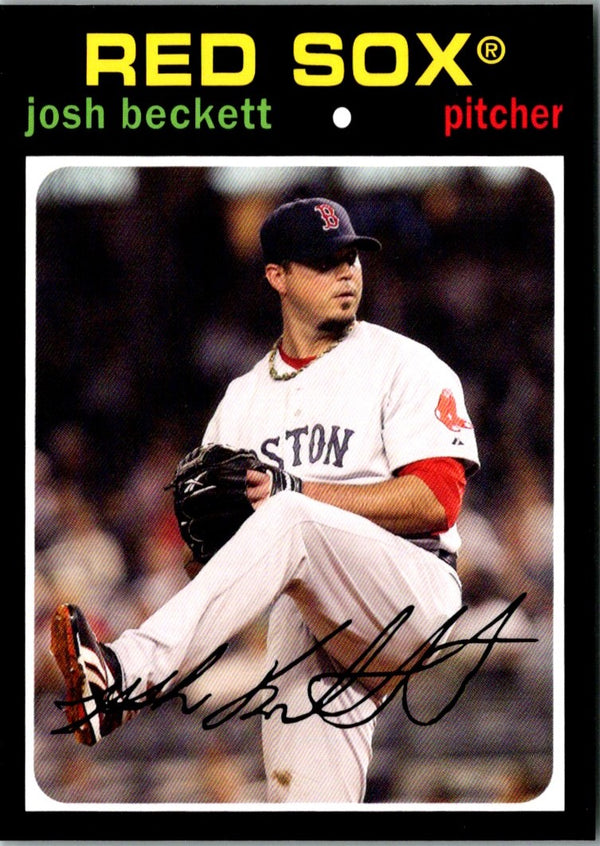 2012 Topps Archives Josh Beckett #57