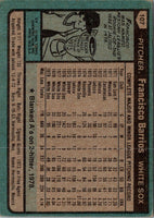 1980 Topps Francisco Barrios #107