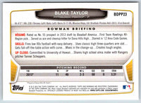 2013 Bowman Blake Taylor #BDPP23