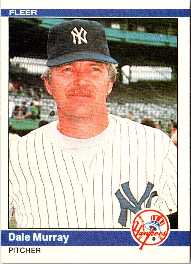 1984 Fleer Dale Murray