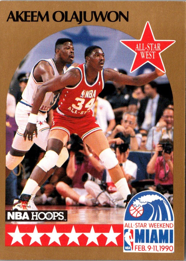 1990 Hoops Akeem Olajuwon #23
