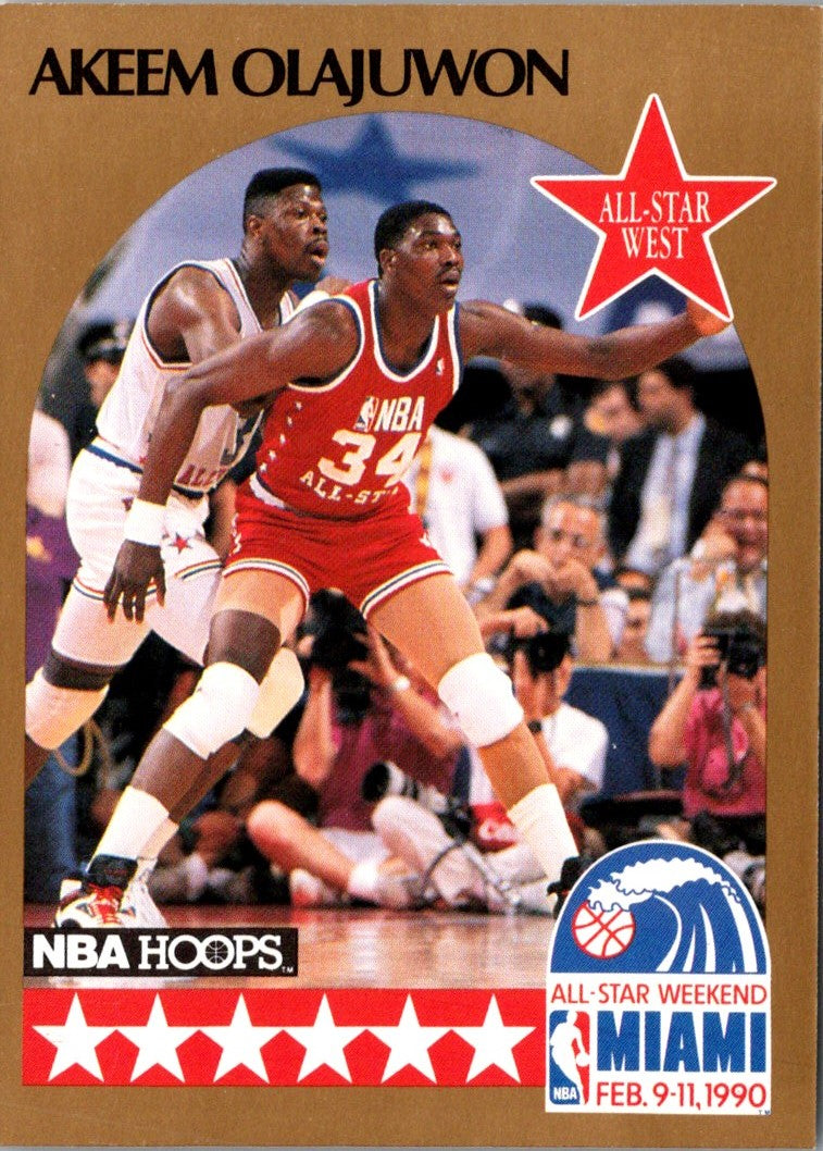 1990 Hoops Akeem Olajuwon