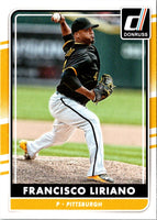 2016 Donruss Francisco Liriano #124