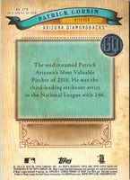2019 Topps Gypsy Queen Green Patrick Corbin #279