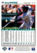 1995 Collector's Choice Gold Signature Jerry Browne