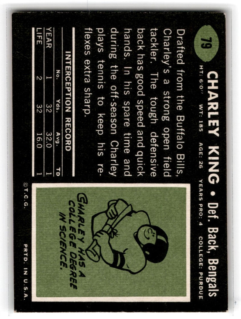 1969 Topps Charley King