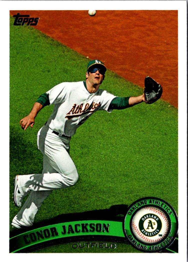 2011 Topps Update Conor Jackson