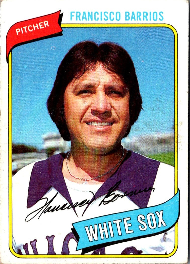 1980 Topps Francisco Barrios