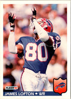 1992 Fleer James Lofton #24