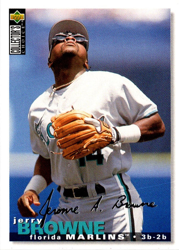 1995 Collector's Choice Gold Signature Jerry Browne #301