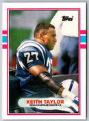 1989 Topps Keith Taylor