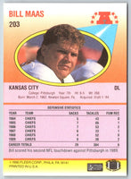 1990 Fleer Bill Maas #203