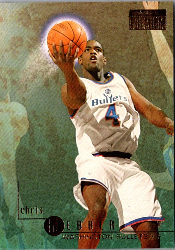 1996 SkyBox Premium Chris Webber #129