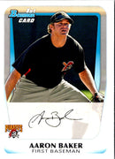 2011 Bowman Prospects Aaron Baker