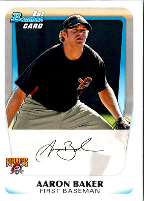 2011 Bowman Prospects Aaron Baker #BP39