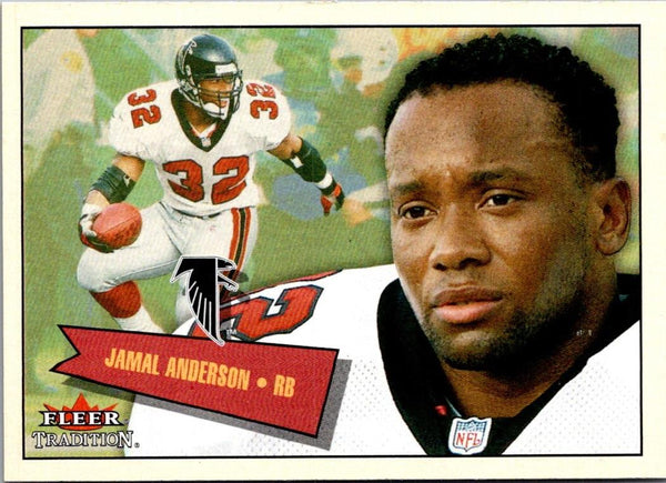 2000 Fleer E-X Jamal Anderson #70