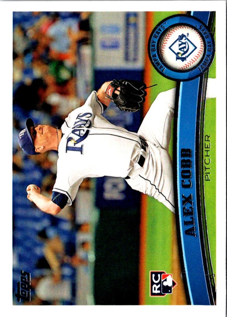 2011 Topps Update Alex Cobb