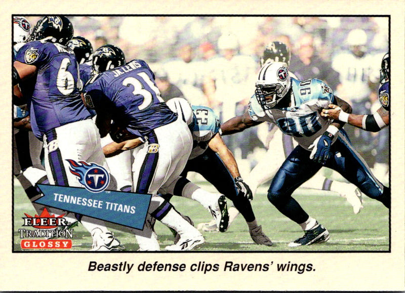 2001 Fleer Tradition Tennessee Titans #368
