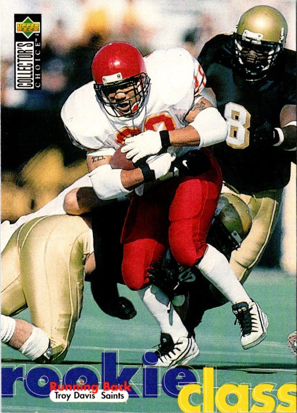1997 Collector's Choice Troy Davis #28 Rookie