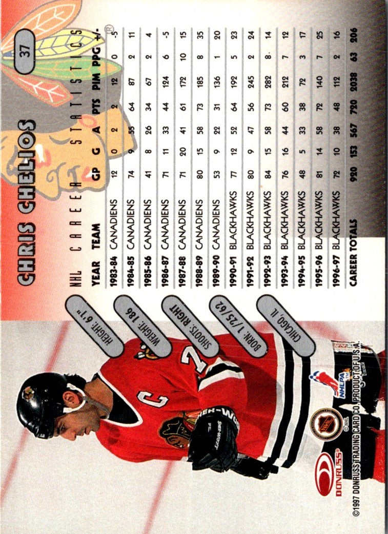 1997 Donruss Chris Chelios