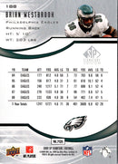 2009 SP Signature Brian Westbrook