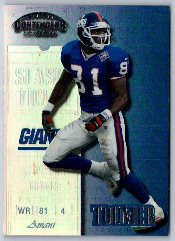 1999 Contenders Amani Toomer #18