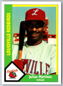 1990 CMC Louisville Redbirds Julian Martinez