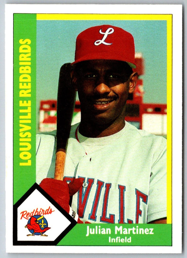 1990 CMC Louisville Redbirds Julian Martinez #11