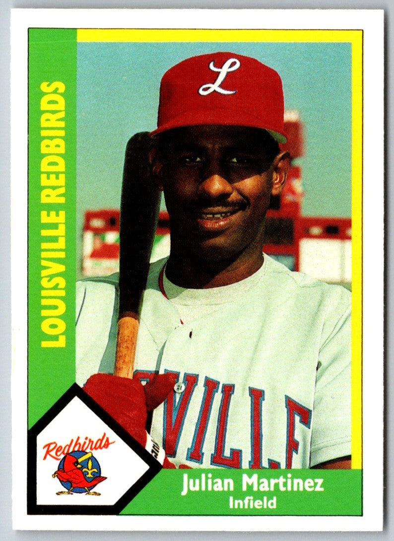 1990 CMC Louisville Redbirds Julian Martinez