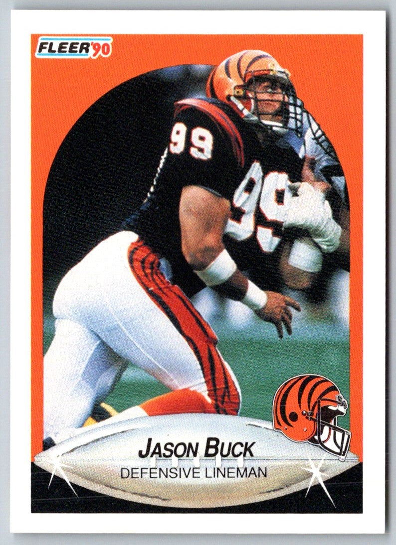 1990 Fleer Jason Buck