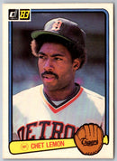 1983 Donruss Chet Lemon