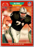 1989 NFL Proset Bill Pickel #190