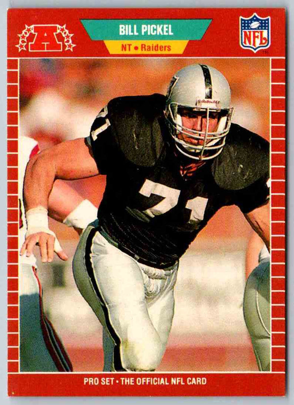 1989 NFL Proset Bill Pickel #190