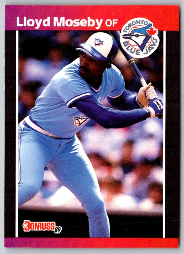 1989 Donruss Lloyd Moseby #231